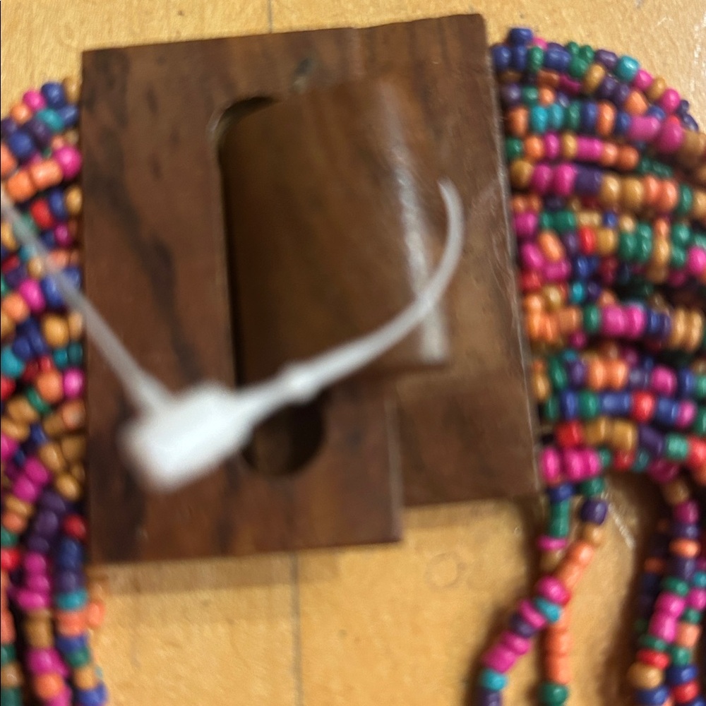 Vibrant Bold Multi Colored Strands Graduated With… - image 5